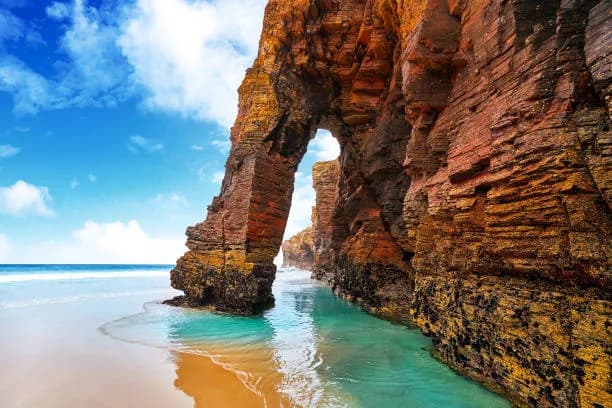 From Santiago: Tour to Cathedrals Beach, Lugo, and Asturias - 4